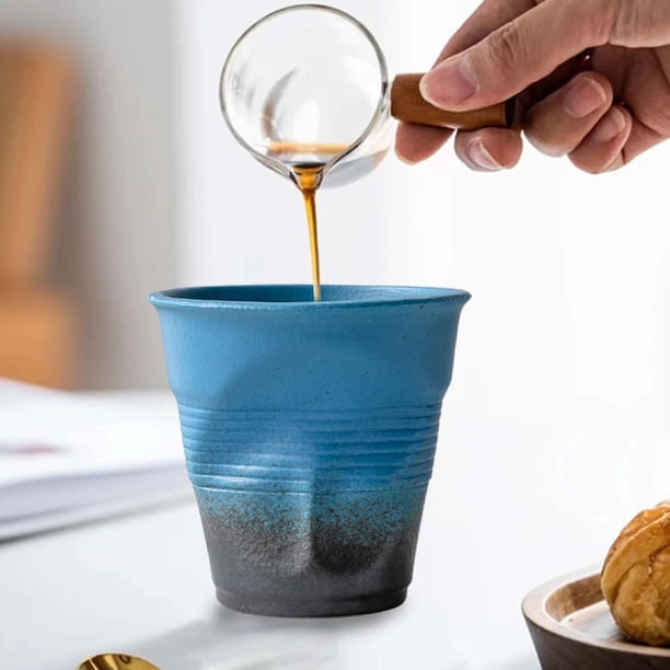 Taza de café Perfecl Taza de té Retro 200ml azul