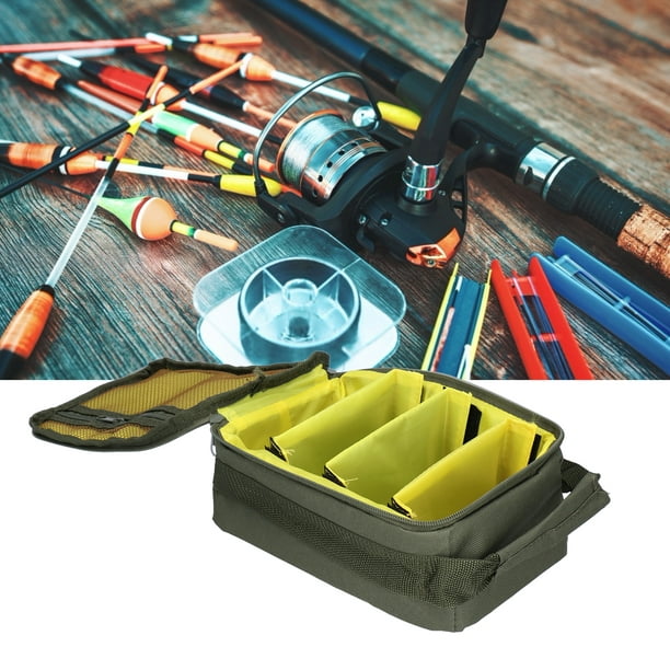 Metal Baits Kit, Handheld Design Fishing Tackle Bag Fishing Lures Polyester  For Outdoor Fishing 