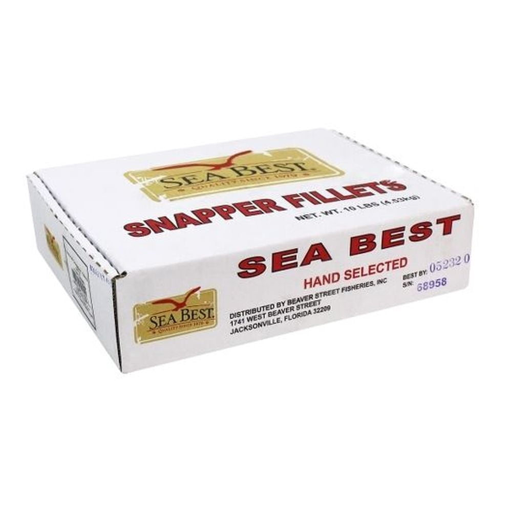 Beaver Street Fisheries Snapper Scarlet Fillet, 10 Pound