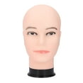 thumbnail image 2 of YOUTHINK Male Mannequin Head Model PVC Skin For Salon Beauty School Display, 2 of 7