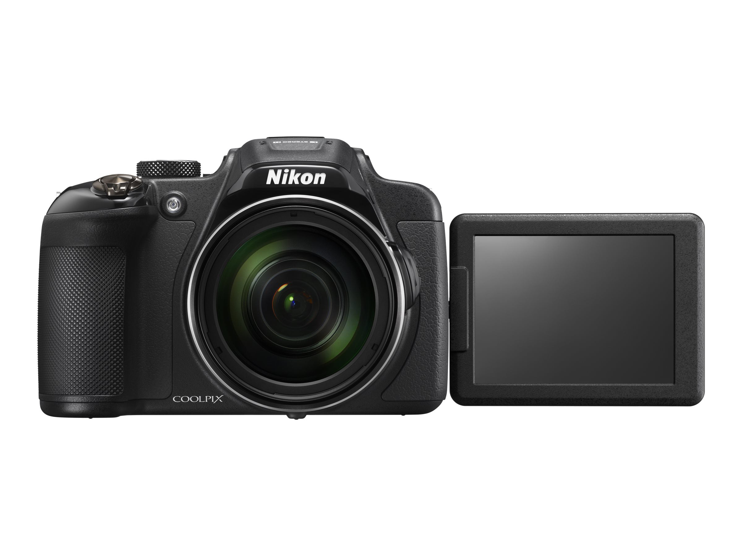 Nikon Coolpix P610 - Digital camera - compact - 16.0 MP - 1080p - 60 x  optical zoom - Wi-Fi, NFC - black