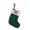 Green M, variant on SLYNSHome Christmas Stockings Ornament with Letters,Cute 7.1Inch Knitted Christmas Tree Hanging Stockings Stuffed Gift Bag Xmas Stockings for Kids,Family Holiday Party Decoration ()