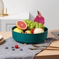 thumbnail image 6 of CSCHome 360 ° Rotatable Cosmetic Organizer Organizer Desktop Storage Box Can Be Used as a Fruit Tray, Cosmetic Storage, Kitchen Storage, Snacks Storage, 6 of 6