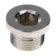 thumbnail image 5 of Par de Tapones Roscados Hexagonales de Aluminio para Sensor, 5 of 6