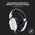 thumbnail image 5 of Razer BlackShark V2 X for PlayStation - Wired Esports Headset - White, 5 of 6