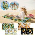 thumbnail image 4 of Guanhe Summer Microfiber Kids Beach Towel Super Lightweight Colorful Bath Towel Sandproof Beach Blanket Multi-Purpose Towel For Travel Swimming Pool 30x60 Inch, 4 of 4