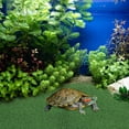 thumbnail image 4 of Raindrops Artificial Grass Turf Aquatic Fake Grass for Turtle Tank Green 1Pcs, 4 of 6