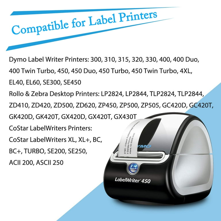 Dymo 30336 Labels 1 x 2-1/8 Small Multipurpose LabelWriter Labels