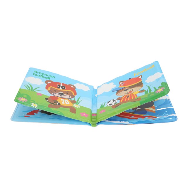 Floating Baby Bath Books, EVA Material EVA Bath Books For Home For Above 3 Years Old For Kindergarten Sports B103E
