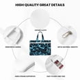 thumbnail image 5 of Kdxio Lightning File Tote Document Bag Business Briefcase Bag Document Organizer Tote Briefcase for Letter A4 Files Business Teacher Office Bag, 5 of 8