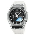 thumbnail image 2 of SKMEI Model 2100 Digital Sports Watch with 50M Water Resistance, Dual Core Dual Display Backlight, World Time, 5 Daily Alarms, Hourly Chime, Stopwatch, Countdown Timer, Date/Week/Month Display,, 2 of 7
