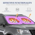 thumbnail image 2 of Lsque Corgi In Sushi Roll 2 PCS Windshield Sun Shade | CarFoldable Window Covers | Car Accessories Reflect UV for Universal Cars SUV Truck | Medium, 2 of 7