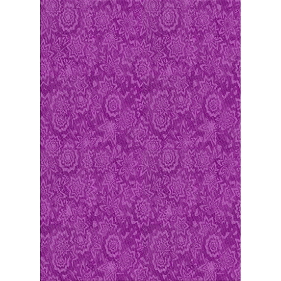 Ahgly Company Machine Washable Indoor Rectangle Transitional Dark Violet Purple Area Rugs, 2' x 3'