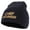 Navy, variant on Chief Engineer Embroidered 8 Inch Knitted Short Beanie - Navy OSFM