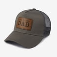 thumbnail image 2 of WAYUTE Father's Day Unisex Letter Embroidered Mesh Visor Hat Retro Versatile Adjustable Snapback Cap Trendy Casual Outdoor, 2 of 3