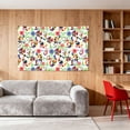 thumbnail image 5 of Mexican Flowers And Birds Four Hole Decorated Banner Flag for Garden Yard Home Decoration Indoor Outdoor 4x6 Ft, 5 of 7