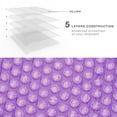 thumbnail image 2 of ProLine® Purple Poly Bubble Padded Shipping Mailers Envelopes 10.5" x 16" (10 Mailers), 2 of 5