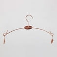 thumbnail image 5 of Metal Underwear Hangers,Bra Hanger Rack with Clips Wardrobe Hangers Hook Lingerie Shop Home Socks Panty Drying Clothes Racks (Rose Gold), 5 of 6