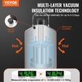 thumbnail image 2 of VEVOR Liquid Nitrogen Tank, 3 L Aluminum Alloy Liquid Nitrogen Container, LN2 Tank Dewar with 6 Canisters and Carry Bag with Straps, Cryogenic Tank for Beauty Industry, Semen Preservation, 2 of 9