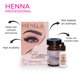 thumbnail image 3 of Kit de tinte de henna para cejas Menela Medium Brown con extracto de bambú, 3 of 9