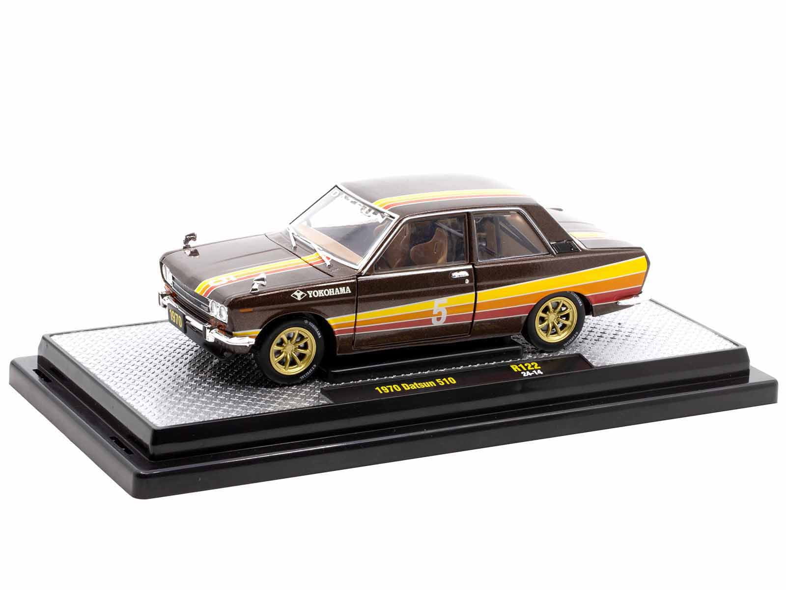 自動車 DATSUN 510 1/25 自動車 DATSUN 510 1/25 1970 Datsun 510 #5 Brown Metallic