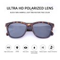 thumbnail image 3 of Gafas de sol COLOSSEIN de moda polarizadas vintage cuadradas UV400, 3 of 7