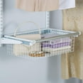 Rubbermaid Configurations Closet Drawer Organizers, White Metal. For