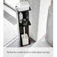 thumbnail image 2 of Yamazaki Home Bathroom Organizer, Black, Steel, No Assembly, 2 of 7