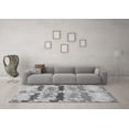 thumbnail image 3 of Ahgly Company Indoor Rectangle Abstract Gray Modern Area Rugs, 5' x 7', 3 of 4