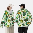 thumbnail image 6 of Haiem Green Avocado UPF 50+ Fishing Shirts for Men Long Sleeve UV Sun Protection Hoodie Non-Mask Outdoor Hiking Shirts, 6 of 9