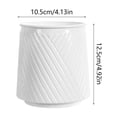 thumbnail image 3 of Self-Watering Transparent Flower Pot, Small Planter for Hydroponics, Automatic Watering System, Indoor Home Decor, 1-Pack, 3 of 6