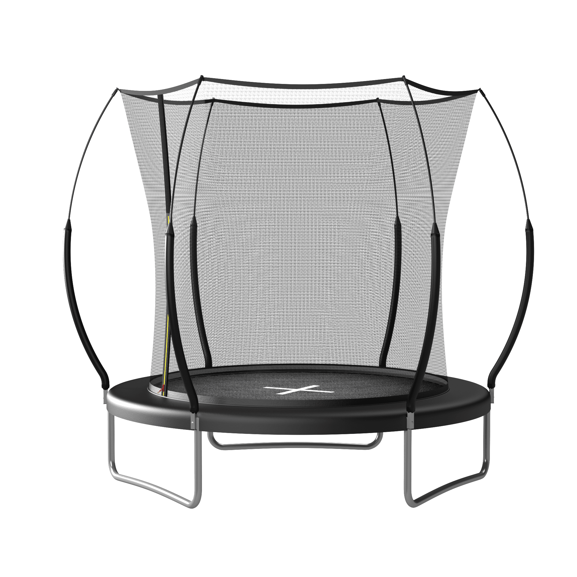 YC 6FT Springfree no Gap Trampoline- Blak