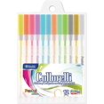 thumbnail image 1 of BAZIC Collorelli Gel Pen 0.8mm Pastel Color, Acid Free Smooth Writing for Drawing Coloring Greeting Card Art Christmas, 1 of 4