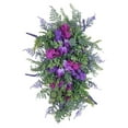 thumbnail image 2 of ufehgfjh Up to 60% off, Holiday Decorations, Purple Decorative Ring Clove Hyacinth Hydrangea Macrophylla Big Leaf Colorful Spring And Summer Garland Home Decoration Clearance, 2 of 6