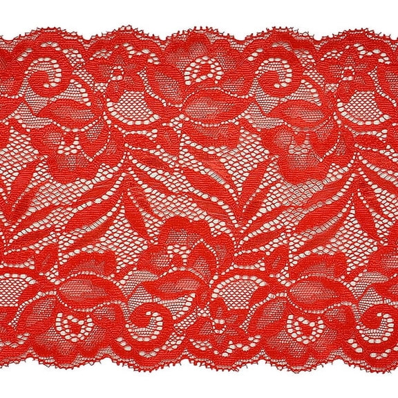 Brea 5 1/2" Stretch Raschel Lace Trim by the yard (Sold by the Yard)