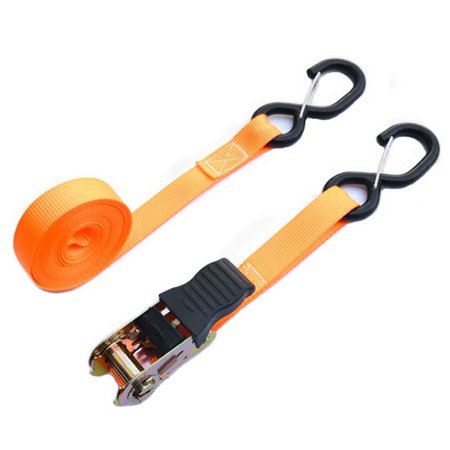 

Ratchet Tie Down Strap 8-shaped Hook Brake Strap Binding Belt