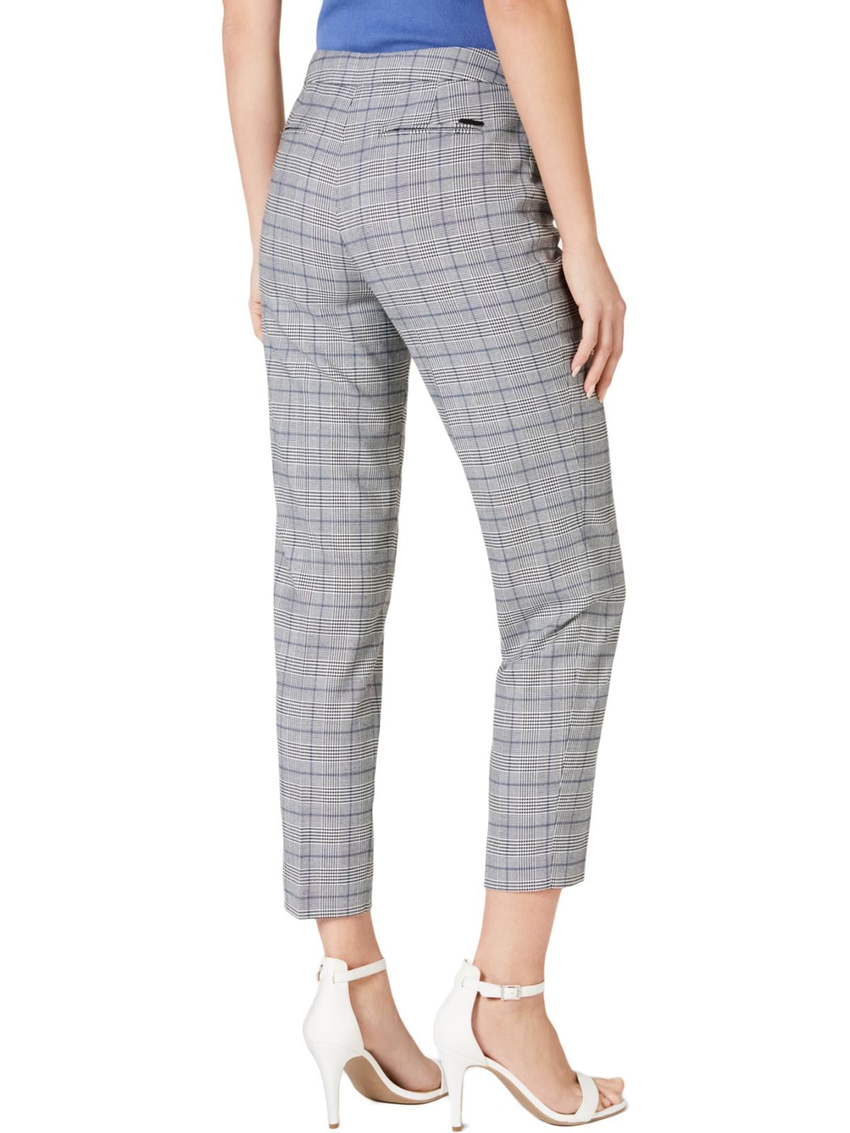 glen plaid pants womens