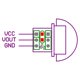 thumbnail image 2 of Módulo Am312 DC 2.7-12V AM312 IR Módulo de sensor humano de movimiento infrarrojo piroeléctrico PIR, 2 of 6