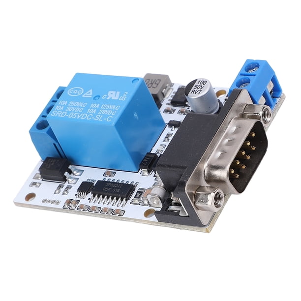Serial Port Control Relay Board, Relay Module 1 Channel 8 Bit MCU for ...