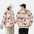 thumbnail image 3 of Rocae Beagle Dog On Brown Print Breathable Sun Protection Hoodie Quick-Dry Lightweight Long Sleeve Hoodie Unisex Running Sports Shirt X-Large, 3 of 9