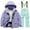 Mint Green, variant on Generic Boys and Girls Children's Ski Suits Girls Outdoor Thick Windproof Boys Baby Big Children Ski Clothes Waterproof Jumpsuits Winter Warm Snowboard Coat Outdoor Jackets(6,Sky Blue)