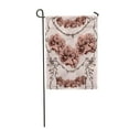 thumbnail image 1 of JSDART Jouy Pattern with Peons and Ribbons in Black White Red Color Toile Abstract Garden Flag Decorative Flag House Banner 28x40 inch, 1 of 1