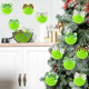 thumbnail image 4 of Esferas De Grinch Navidad,arbol De Decoracion Colgante 12pzs Xtellar verde, 4 of 4