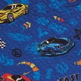 thumbnail image 5 of Edredón Ligero Individual Elefantito Azul Carritos Race E45648, 5 of 5