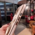thumbnail image 3 of for iPhone Case,3D Bow Glitter Diamond Mirror Makeup Bling Electroplated Bumper Camera Lens Protection Soft Shockproof Phone Case (Pink,iPhone 13), 3 of 6