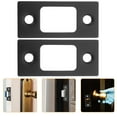 thumbnail image 2 of Miangastore 2pcs Deadbolt Strike Plate Hole Filler Door Reinforcement Plate Accessory, 2 of 8