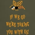 thumbnail image 3 of CafePress - Bee With Us Dark T Shirt - Men's Classic Graphic Cotton T-Shirt, 3 of 4