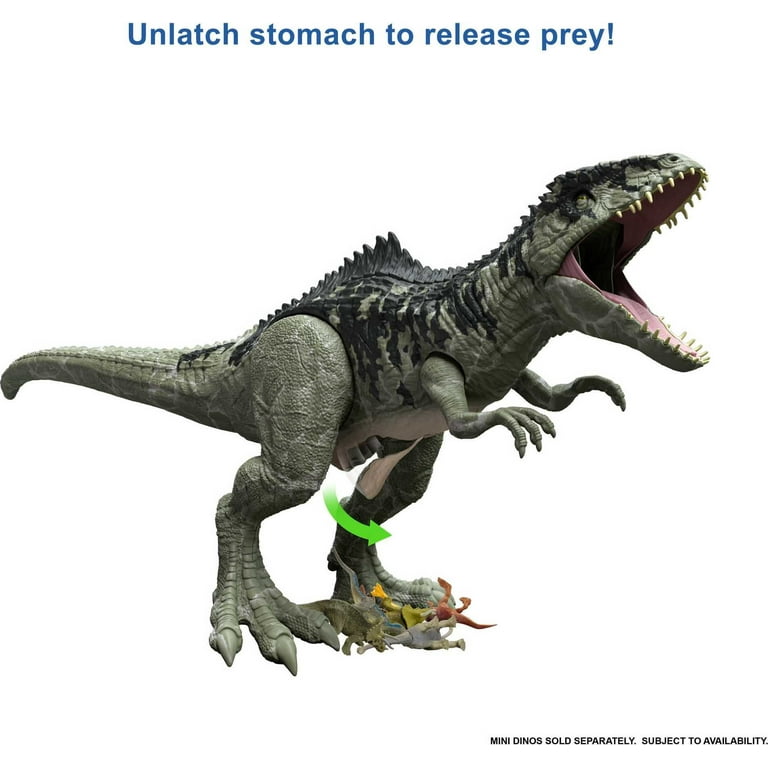 Jurassic World Giganotosaurus Dinosaur Action Figure, 3-ft