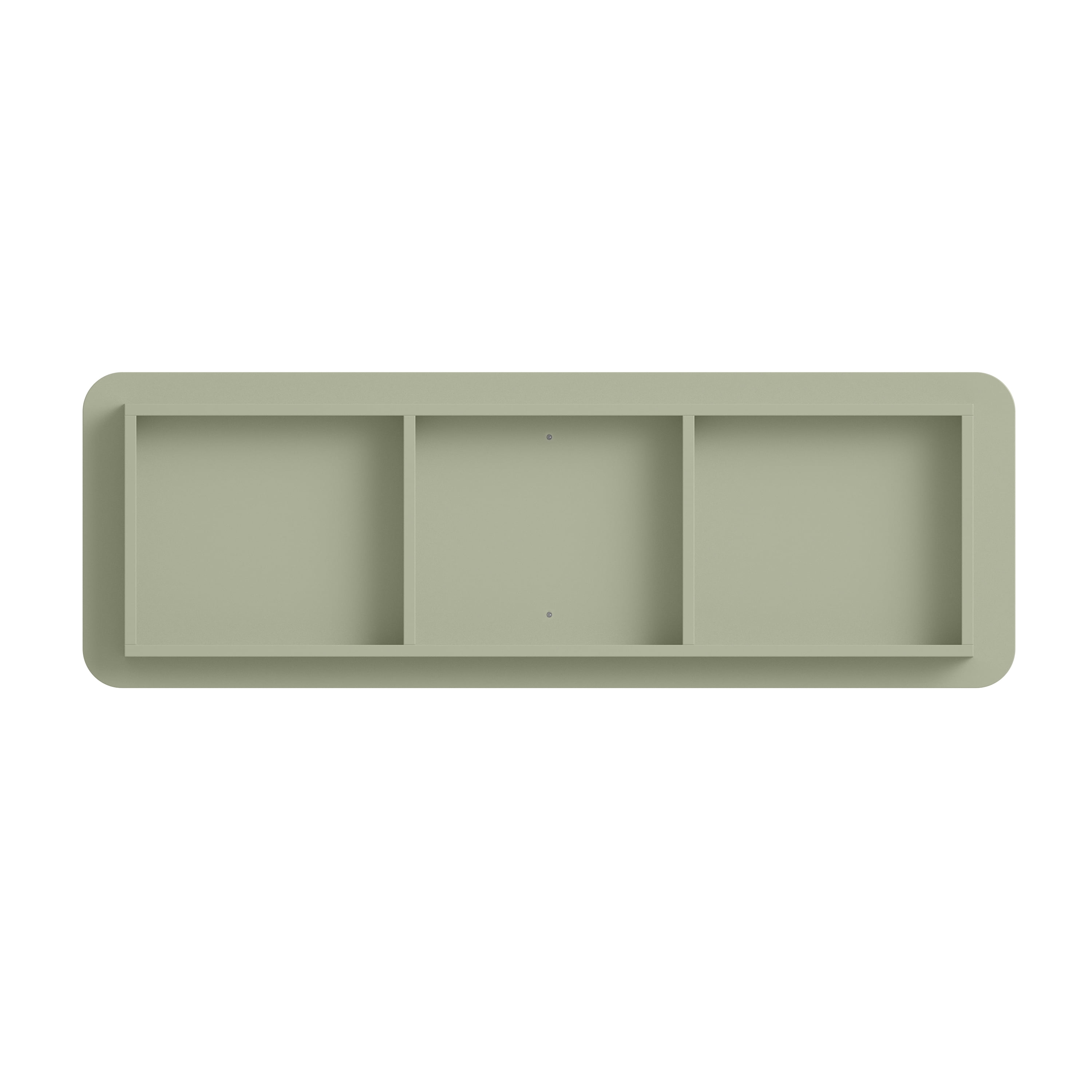 Aukfa 6 Drawer Dresser with 3D Wave Front Design, Modern Wood Double Dresser, Wide Chest of Drawers with Anti-Tip Kit for Bedroom,Sage Green