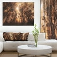 thumbnail image 1 of Picturesque Autumn Forest - Landscape Photography Canvas Print, 1 of 3